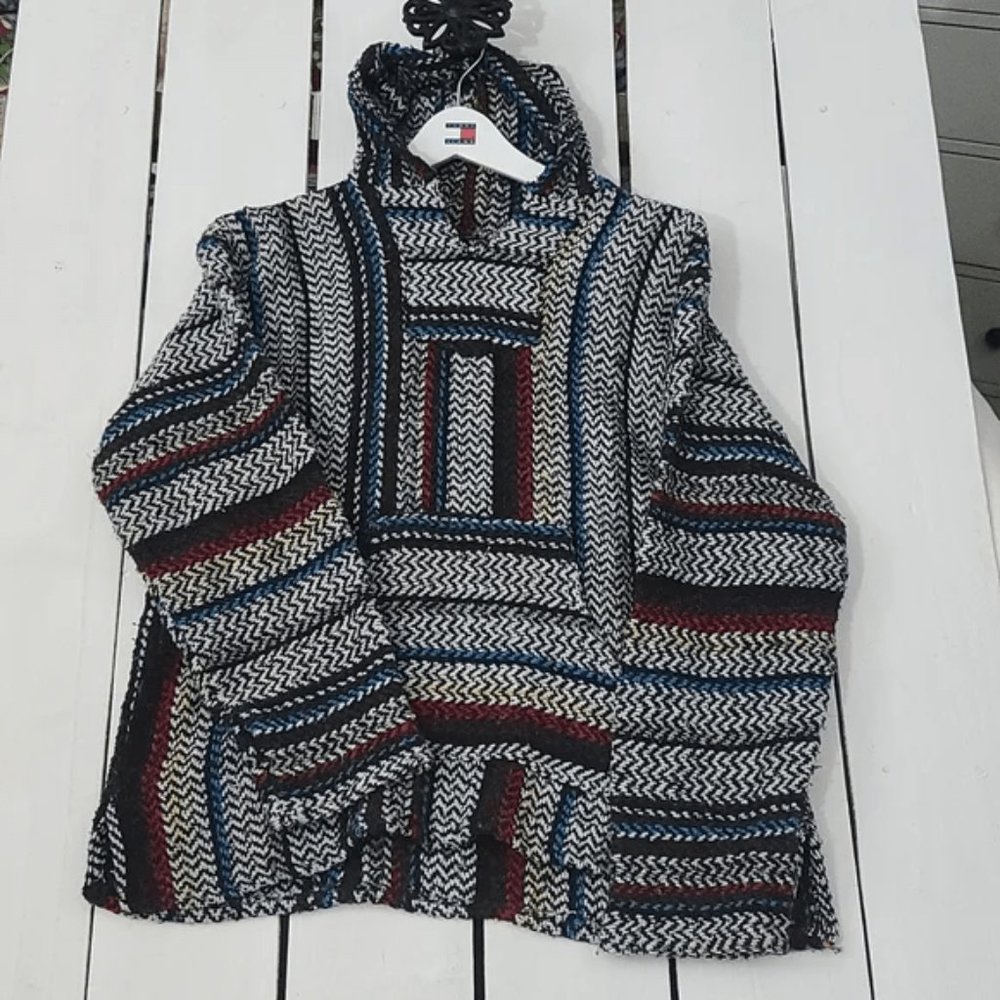 BAJA JOE Hoodie size M multi-color